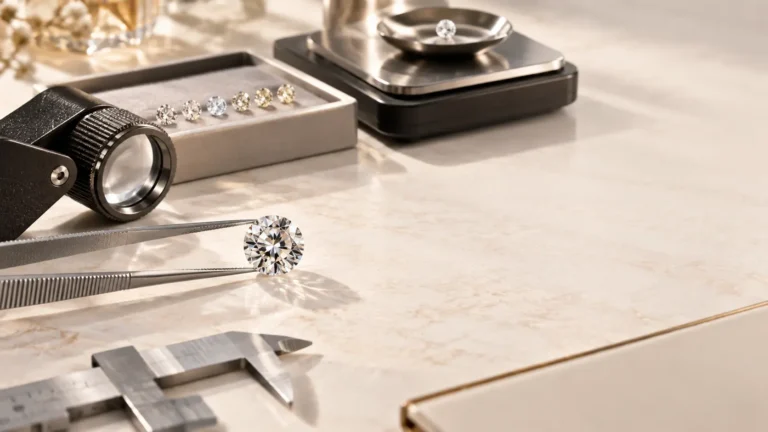 4C الماس چیست؟ راهنمای Cut، Color، Clarity و Carat برای انتخاب آگاهانه